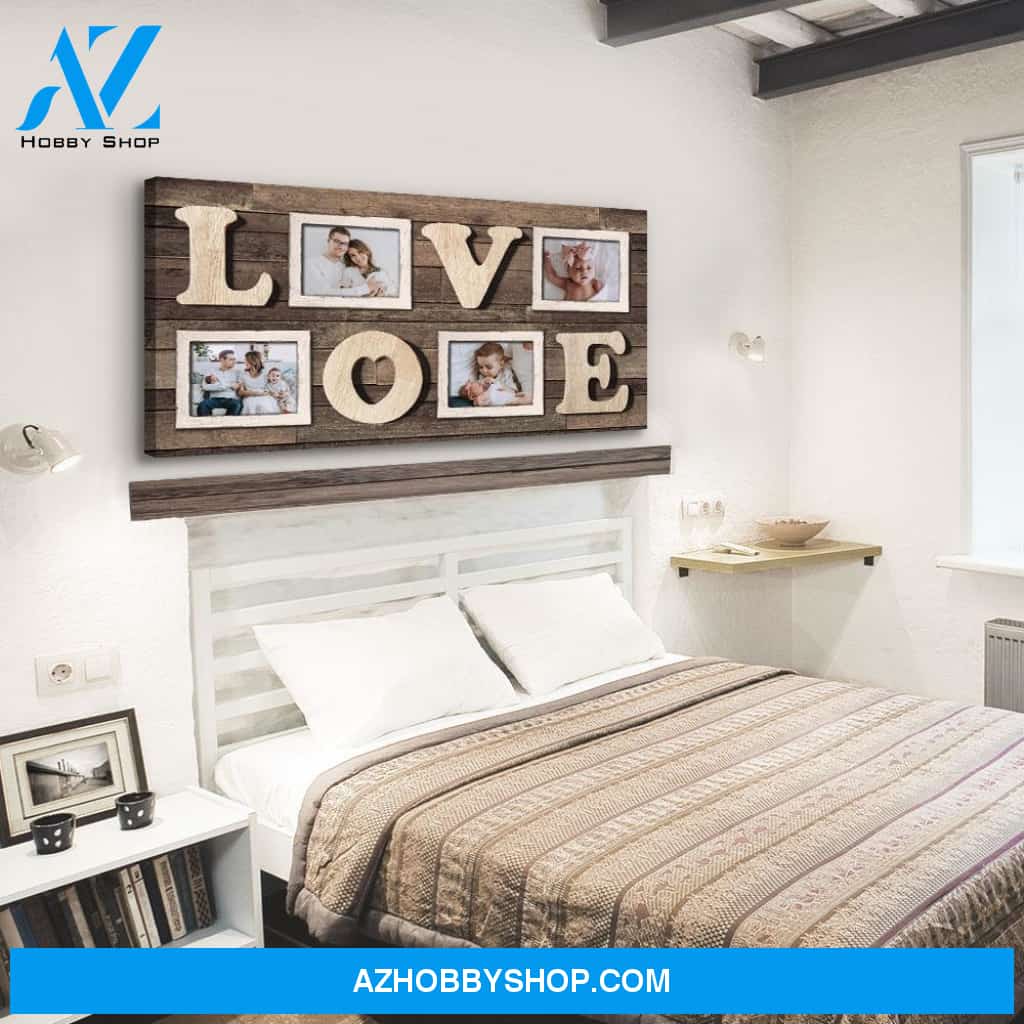 Family Love - Personalized Custom Photo Canvas