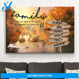 Family Multi Name 2 - Personalized Custom Name Canvas