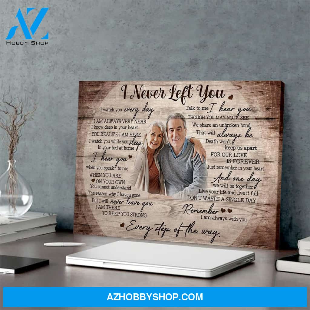 Family Personalized Canvas Wall Art - I Never Left You