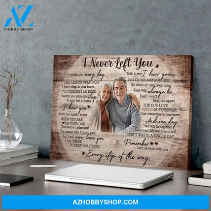 Family Personalized Canvas Wall Art - I Never Left You