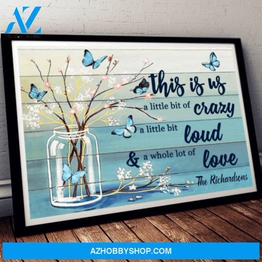 Family This Is Us Personalized Poster Landscape