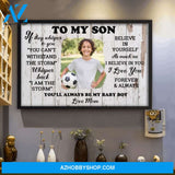 Family To My Son Personalized Poster