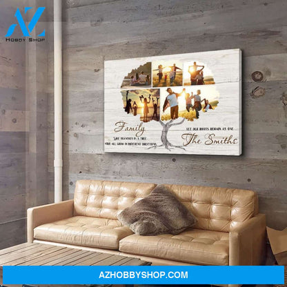 Family Tree - Personalized Photo Custom Canvas