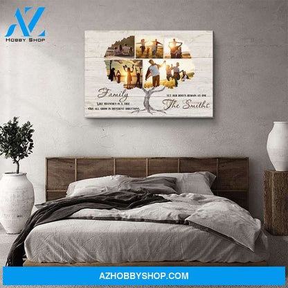 Family Tree - Personalized Photo Custom Canvas