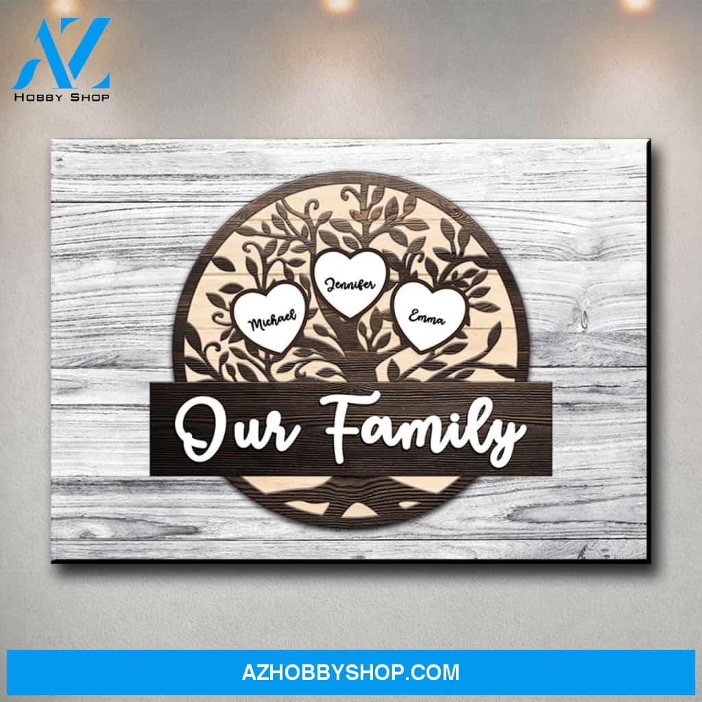 Family Tree Premium Canvas