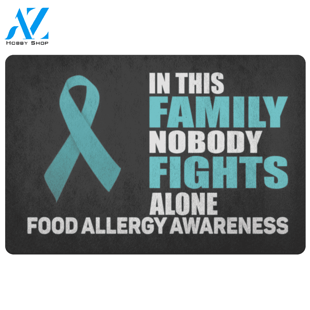 Family;Nobody Fights Alone | Welcome Mat | House Warming Gift