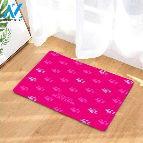 fancy dogs pink nation doormats