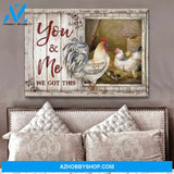 Farm and Chicken Canvas You and Me Wall Art Decor