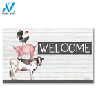 Farm Animal Ladder Doormat - 18" x 30"