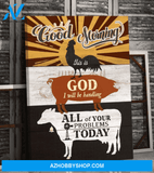 Farm Animal Premium Canvas Wall Art, Wall Decor Visual Art