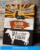 Farm Animal Premium Canvas Wall Art, Wall Decor Visual Art