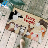 Farm Animals Eww People Funny Outdoor Indoor Wellcome Doormat