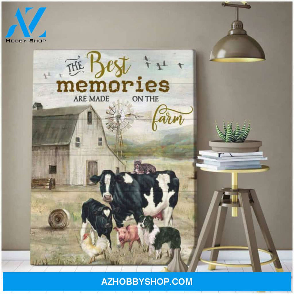 Farm Canvas - Hanging Art For Living Room