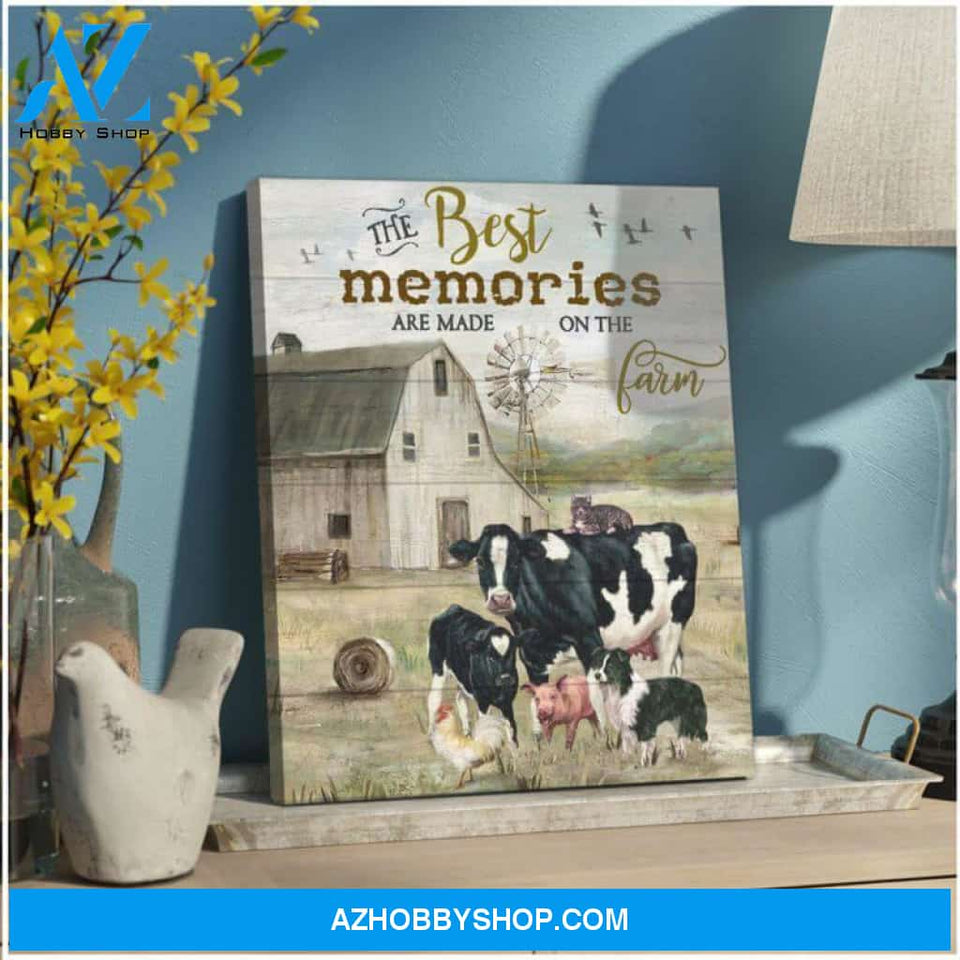 Farm Canvas - Hanging Art For Living Room