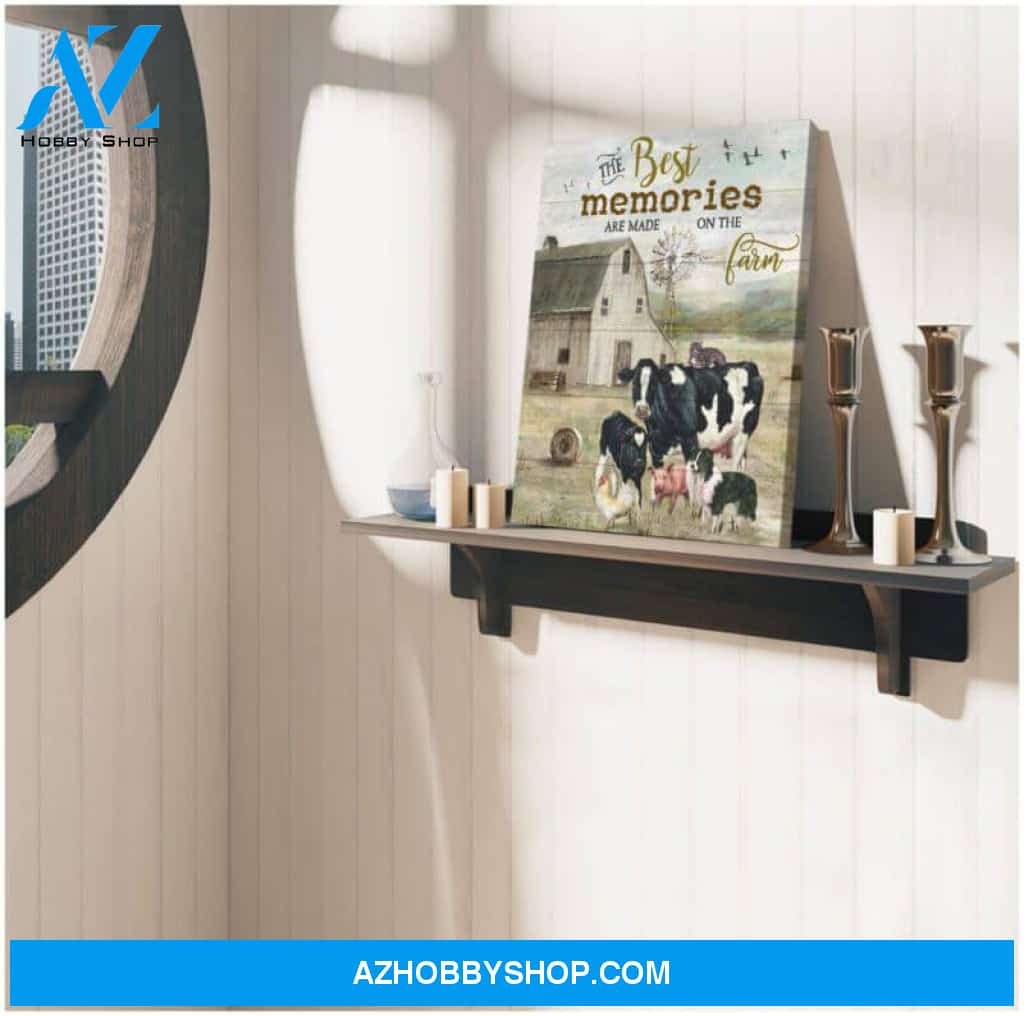Farm Canvas - Hanging Art For Living Room