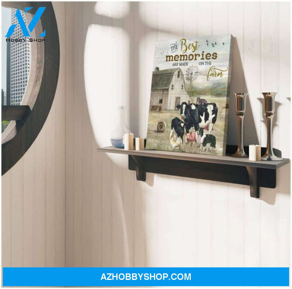 Farm Canvas - Hanging Art For Living Room