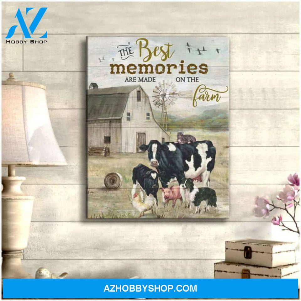 Farm Canvas - Hanging Art For Living Room