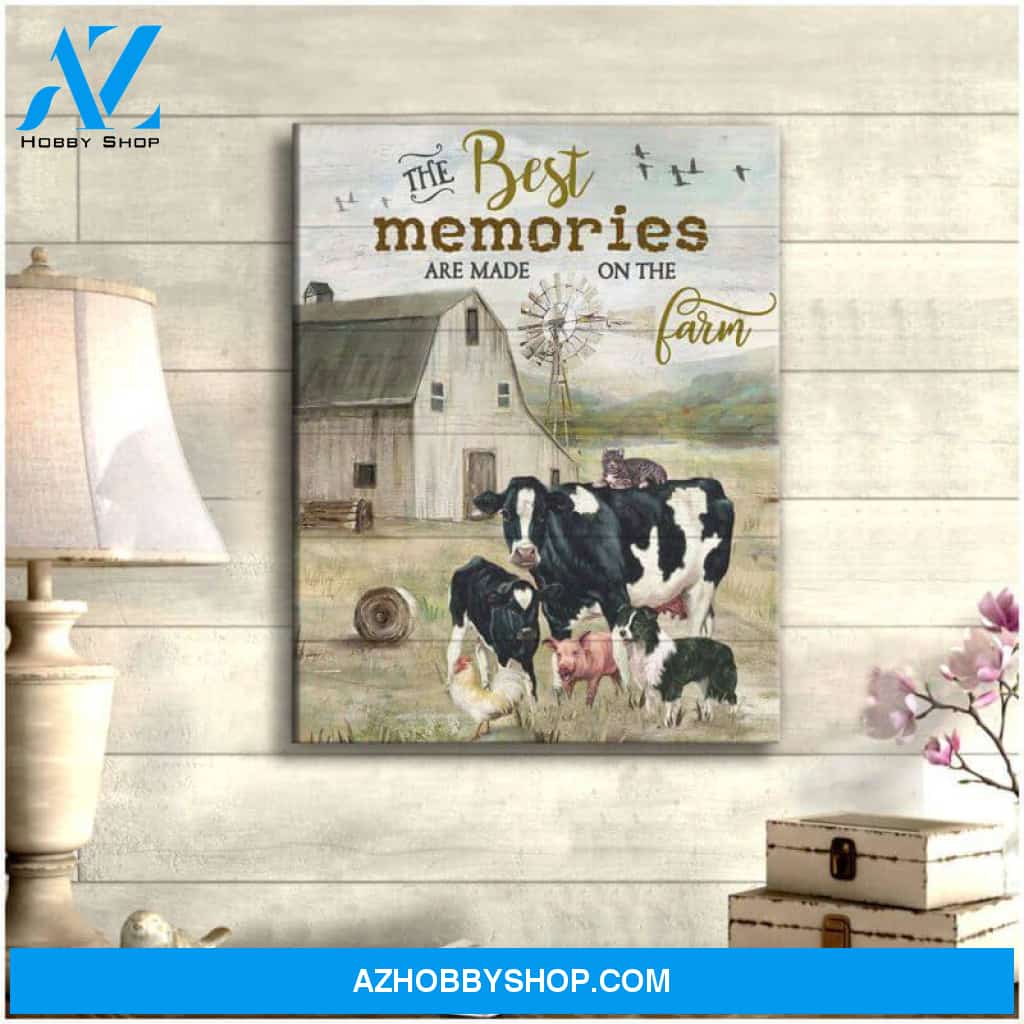 Farm Canvas - Hanging Art For Living Room