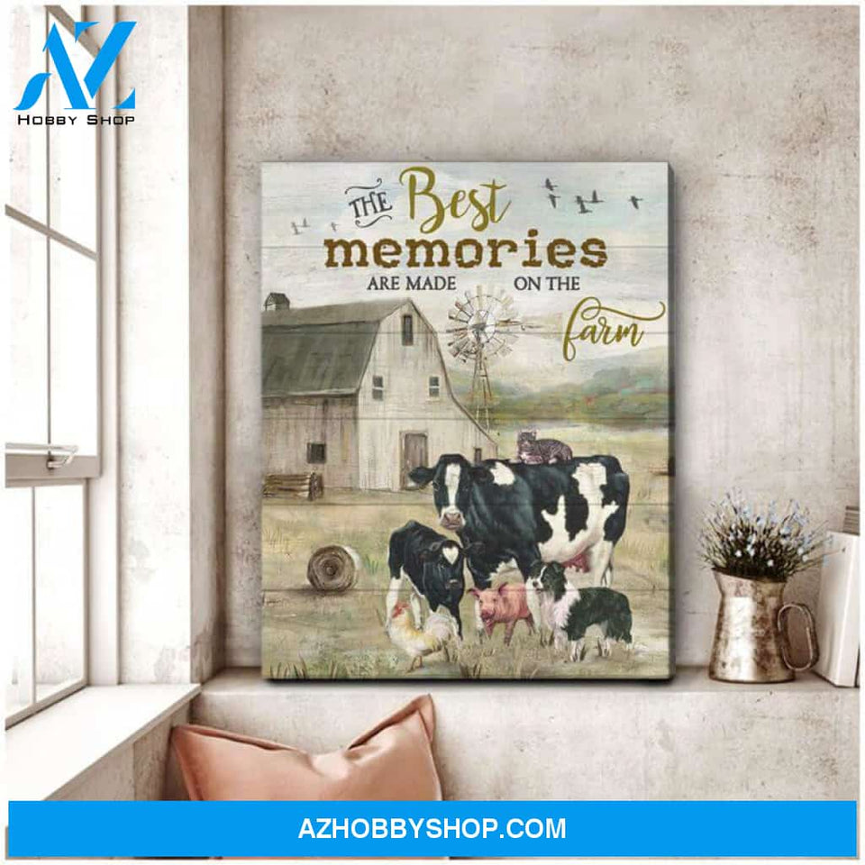 Farm Canvas - Hanging Art For Living Room