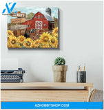 Farm Farmhouse Always stay humble and kind Canvas Wall Art Decor