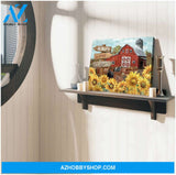 Farm Farmhouse Always stay humble and kind Canvas Wall Art Decor