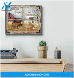 Farm Farmhouse Canvas Bless our farm and animals Wall Art Decor