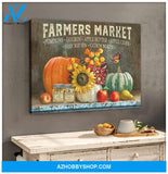 Farm Farmhouse Canvas Farmers Market Wall Art Decor