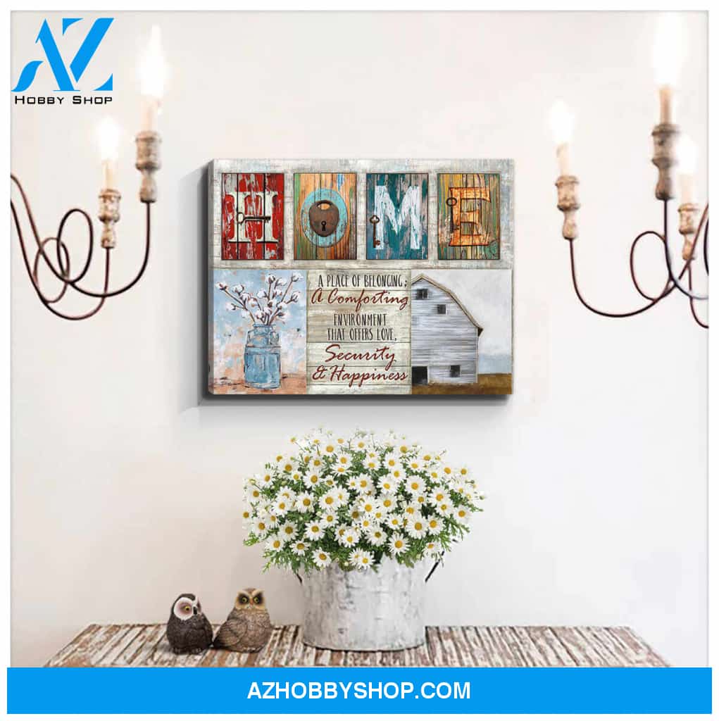 Farm Farmhouse Canvas Home Wall Art Decor