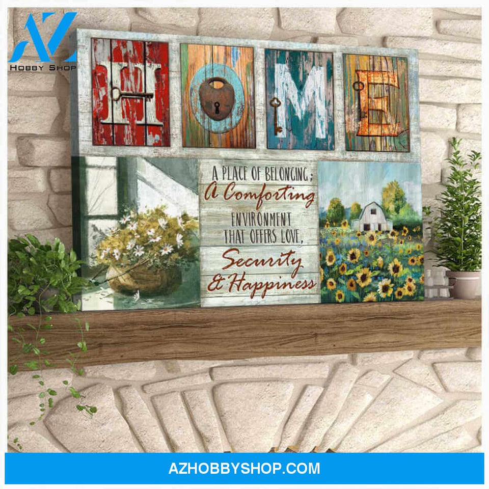 Farm Farmhouse Canvas Home Wall Art Decor