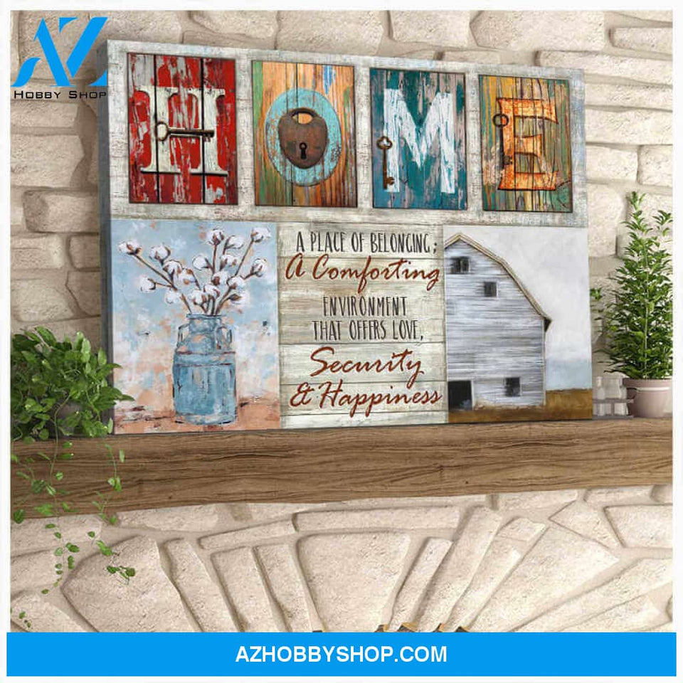 Farm Farmhouse Canvas Home Wall Art Decor