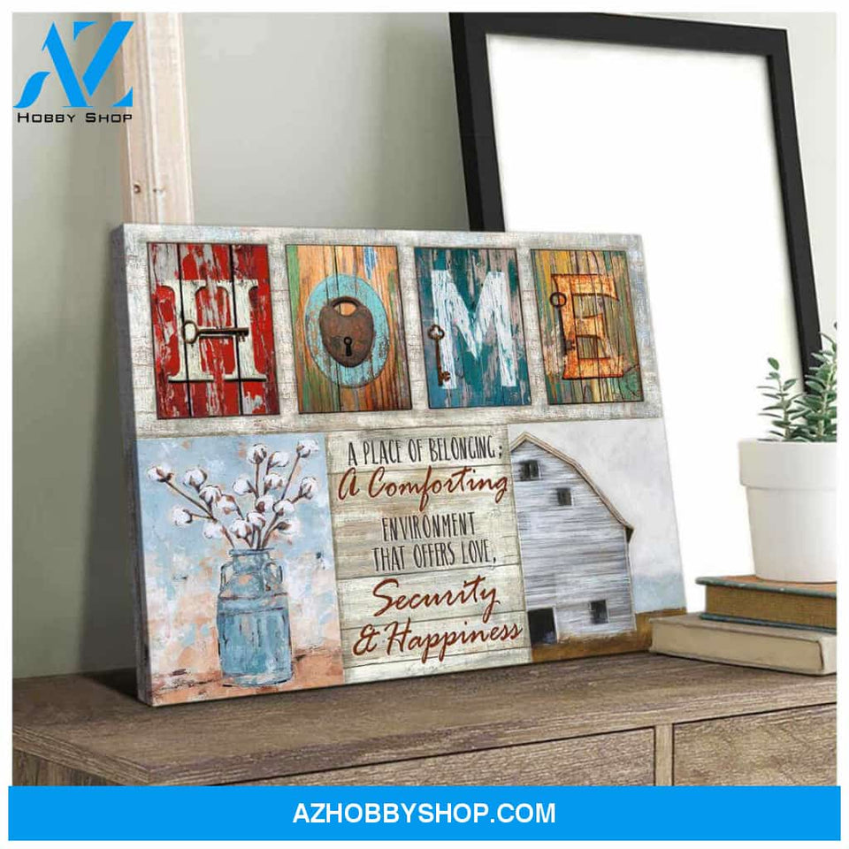 Farm Farmhouse Canvas Home Wall Art Decor