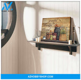 Farm Farmhouse Canvas Thankful Grateful Blessed AT Wall Art Decor