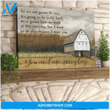Farm Farmhouse Canvas You and me Everyday Wall Art Decor