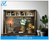 Farm Farmhouse Hummingbirds At the end of the day Canvas Wall Art Decor