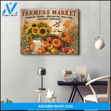 Farm Farmhouse Hummingbirds Canvas Farmers Market Wall Art Decor