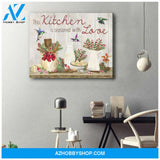 Farm Farmhouse Kitchen Christmas Hummingbirds Canvas This Kitchen Wall Art Decor, gifts for hummingbird lovers