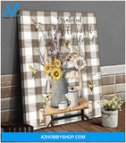 Farm Hummingbird Blessed Canvas Wall Art Decor