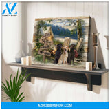 Farm Labrador Retriever Canvas - Hanging Art Above Sofa