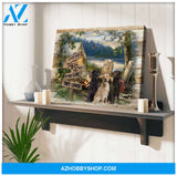 Farm Labrador Retriever Canvas Wall Art Decor