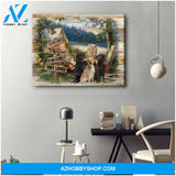 Farm Labrador Retriever Canvas Wall Art Decor