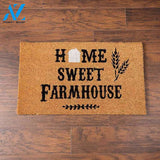 Farm Life Lover Mat - Home Sweet Farmhouse Doormat Indoor And Outdoor Doormat 