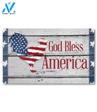Farm Patriotic Rooster Doormat - 18" x 30"