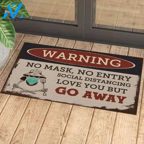 Farmer No Mask No Entry | Welcome Mat | House Warming Gift