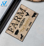 Farmer Sweet Farm Doormat
