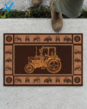 Farmer Tractor Doormat Gift For Farmer Birthday Gift Home Decor Warm House Gift Welcome Mat