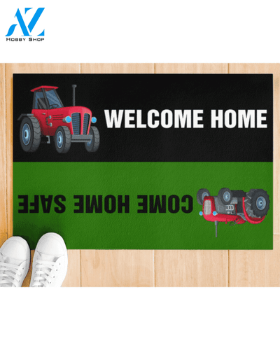 Farmer Welcome Home Doormat Indoor And Outdoor Mat Entrance Rug Sweet Home Decor Housewarming Gift Gift For Friend Family Stem Feminist