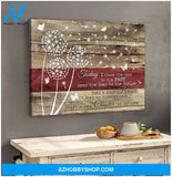 Farmhouse A New Chapter Dandelion and Butterfly Canvas Wall Art Decor