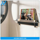 Ohcanvas Farmhouse Canvas Bless our home and all those who enter Wall Art Decor