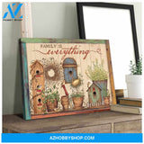 Farmhouse Canvas Family is everything Wall Art Decor