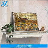 Farmhouse Deer Old Barn and Hummingbirds Fence Make It Amazing Canvas Poster Wall Art Prints, Farmhouse Decor